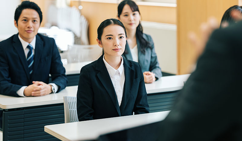 社会人の心得やビジネスマナーの教育も可能